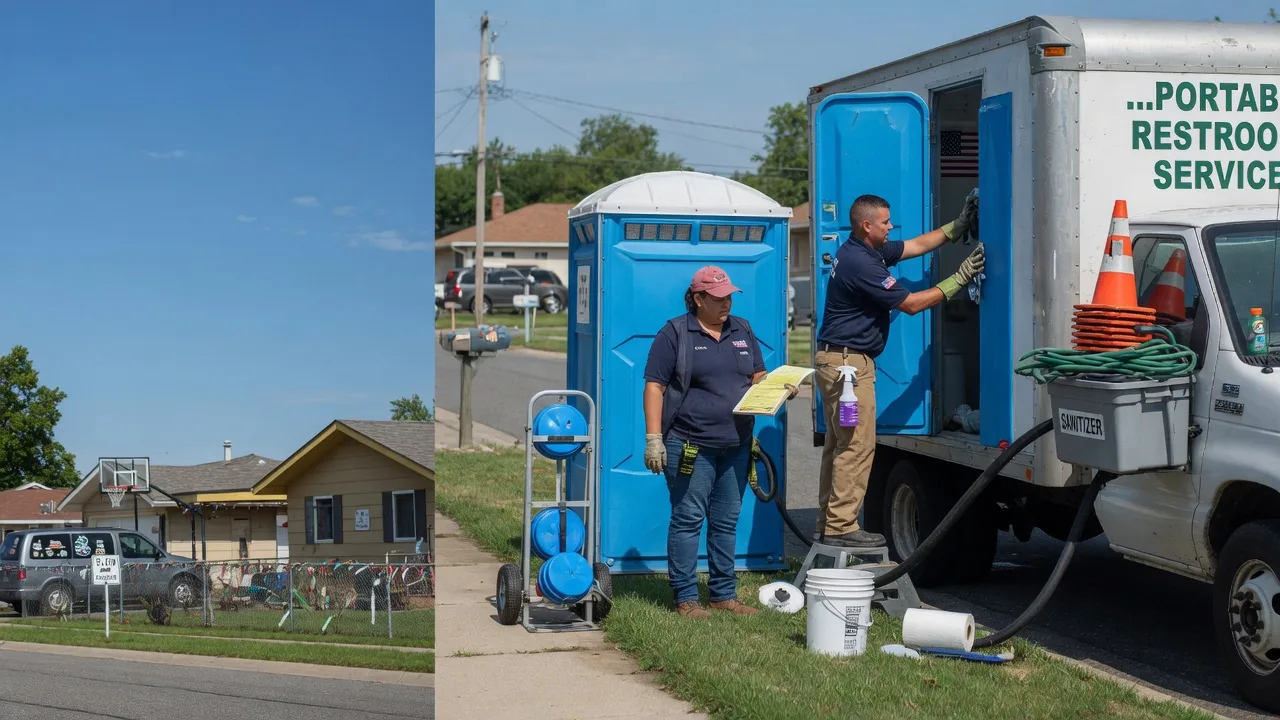 Portable Toilet Rental in Canton, MO near me